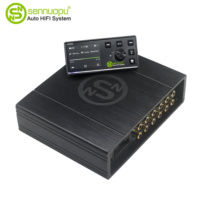 CAR DSP Processor 4 قنوات مضخم القنوات مع 8 قنوات معالجات صوت رقمية